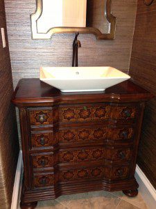 powder room vanity 2